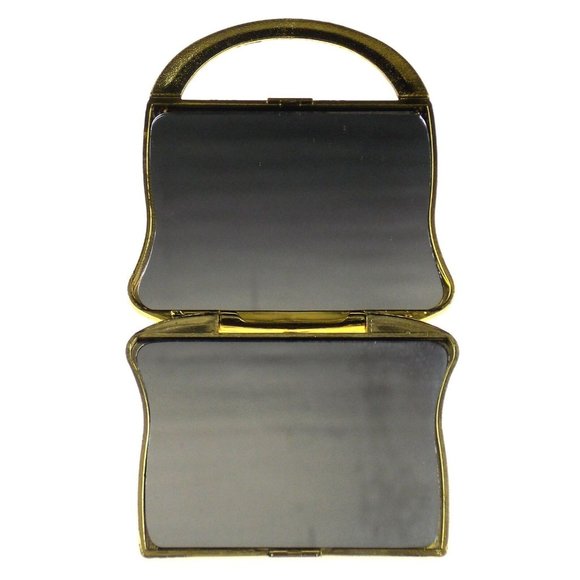 Fashioncraft 5968 Gold Purse Compact Mirror Wholesale Lot 20 Women Favor Gift - Picture 3 of 4